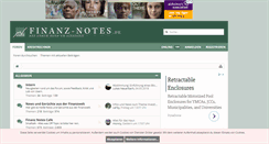 Desktop Screenshot of finanz-notes.de