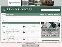 Tablet Screenshot of finanz-notes.de